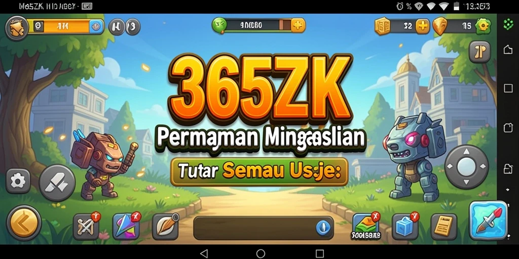 Tampilan gameplay <strong>365ZK</strong> dengan fitur Idle yang menarik dan interaktif.