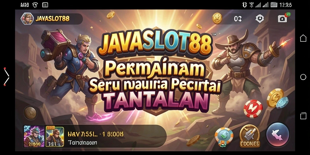Tampilan permainan <strong>JAVASLOT88</strong> yang menarik dengan strategi yang menantang.
