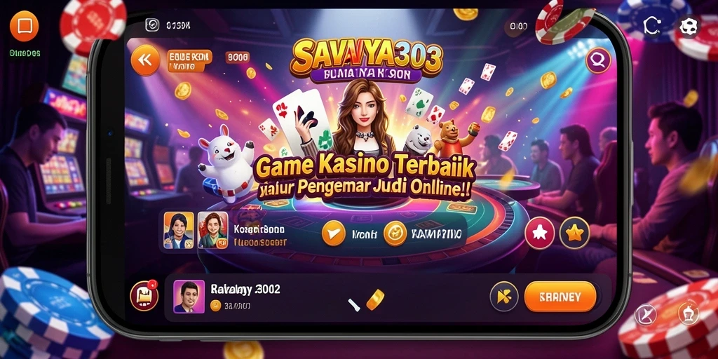 Tampilan mendebarkan dari gameplay Kasino SAVAYA303.