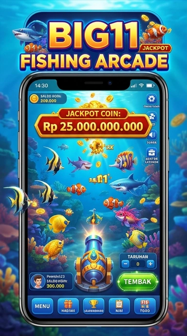 Tampilan antarmuka pengguna big11 yang mudah dipahami.